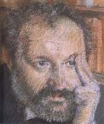 Edgar Degas, Detail of  Portrait of the man